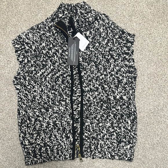 BNWT Varley Sandy Zip Through Knit Gilet - Picture 1 of 1